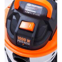 Aspiradora de polvo y agua Daewoo 2Hp 1000w Davc90-20L - Naranja - Ver 3