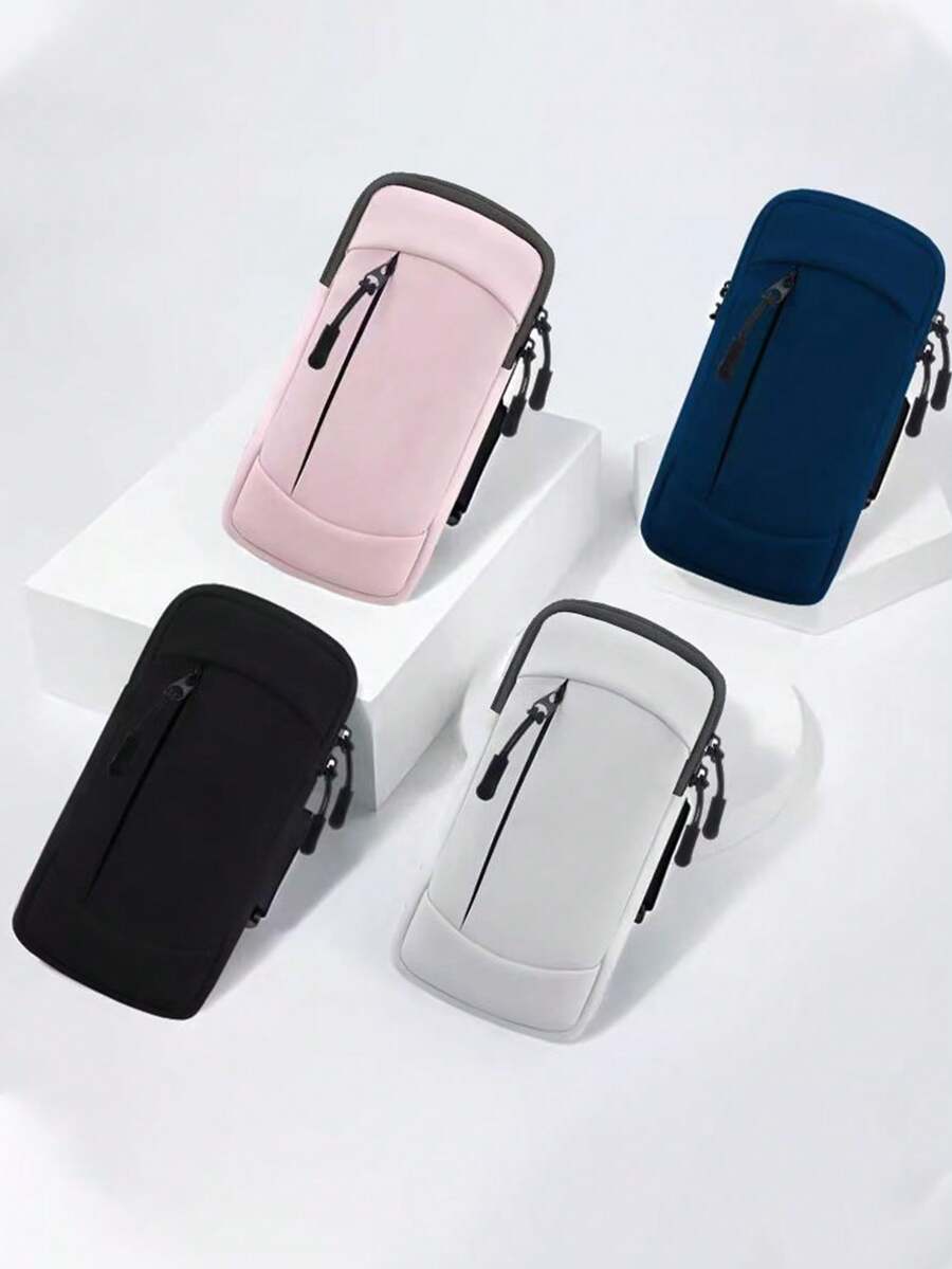 Brazalete deportivo para teléfonos móviles, brazalete para correr y hacer ejercicio unisex - Multicolor - Ver 1