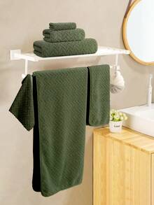 1 件黑色小麦珊瑚绒浴巾，70x140 厘米/27.56x55.12 英寸，超柔软珊瑚绒，吸水率高，快干，不脱落，男女通用，适用于浴室、淋浴、头发、情侣、运动、家居、旅行、户外、情人节礼物