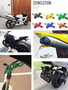 通用 CNC 铝合金牌照架，适用于 NC750S 2014-2018 / NC750X 2014-2018 摩托车配件