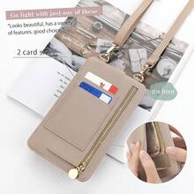 这款小巧的真皮单肩包/斜挎包/手机钱包轻便百搭。它采用拉链封口设计和可调节肩带，非常适合女性作为斜挎钱包使用。 - 彩色 - 查看 3