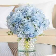 1/3PCS Artificial Roses Flowers Bouquet Silk Hydrangea Wedding Decoration, Home, Dining Room, Bedroom, Vase Decoration, Holiday Birthday Party Accessories, Wedding Scene Scenery Decoration, Flowers, Valentine's Day Gifts, New Year DIY Materials