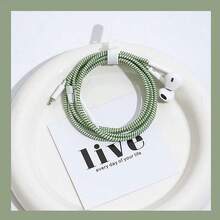 Bộ 2 dây bảo vệ cáp dữ liệu chống xoắn & dây buộc, ngăn cáp bị đứt, bảo vệ bộ sạc - Nhiều màu - Xem 17