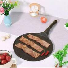 1 pieza Bandeja antiadherente para hornear waffles para uso doméstico y comercial, Bandeja para barbacoa de besugo, Molde de horneado universal, Molde de horneado a gas, Bandeja de horneado reversible