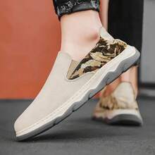 Men Canvas Shoes - Negro - Ver 5