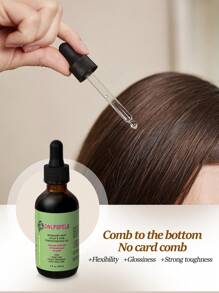 PAORPEVM 1/2PCS Rosemary Mint Hair Oil, Scalp And Hair Strengthening Oil Suitable For All Hair Types, Moisturizes Dry And Damaged Hair To Make Hair Smooth And Shiny, Two Styles Shipped Randomly