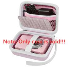 ALKOO Funda para cámara digital compatible con Yifecial/EROOLU/VAHOIALD/Kaisoon/Pixpro/Canon PowerShot ELPH 180 190/DSCW800 DSCW830 cámaras digitales para viajes - solo funda, mochila para la escuela, la universidad, de vuelta a la escuela, bolsa para cámara Canon, power bank para el dormitorio