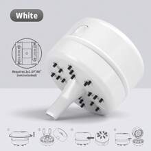 Cordless Mini Desktop Vacuum Cleaner, Battery-Powered Handheld Vacuum For Home And Office, Plastic Micro Crumb Sweeper, Convenient Office Supply And Studentcompanion, Great For Cleaning Desk And Workstations, Picking Up Small Items, Eraser Pieces, Debris (Batteries Not Included)
