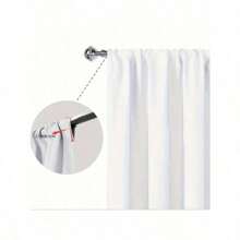 2 pièces Panneau de rideau voile de couleur unie moderne simple pour salon, bureau, chambre à coucher. Style minimaliste rétro nostalgique pour fenêtre en baie