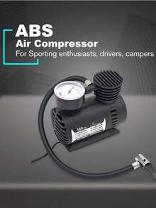 Mini bomba de compresor de aire eléctrico portátil de 12 V inflador de neumáticos de coche 3 - Multicolor - Ver 2