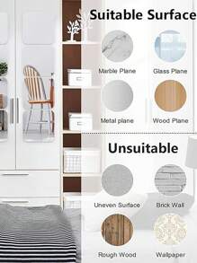 4pcs/8pcs 3D Mirror Tile Wall Sticker, Shatter-Resistant Acrylic Full Body Mirror Tiles, 30cm, Self-Adhesive, Flexible Plastic Mirror, Full Mirror Tiles, DIY Wall Decor, Suitable For Door, Bedroom, Home Gym, Bathroom, Dining Room, Home