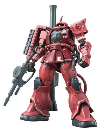 1 件 WM ZAKU 系列集体玩具，Spirits Hobby，扎古 Char Aznable 的机动战士高达（红色彗星版）高达，11.8 英寸，送给朋友的最佳生日礼物，创意玩具，最佳桌面装饰，红色扎古，绿色扎古，加农扎古