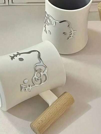 Sanrio 1 paquete de 2 pegatinas 3D de Hello Kitty, de dibujos animados, de PVC, brillantes y brillosas, autoadhesivas para el frente del coche, teléfono móvil, portátil - de un solo uso, de forma asimétrica, para decoración de habitaciones, decoración del hogar, decoración de paredes, pegatinas personalizadas, pegatinas divertidas, pegatinas personalizadas, suministros para scrapbooking, decoración de cocina