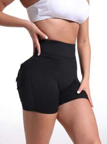 High Waisted Lifting & Slimming Sports Yoga Shorts