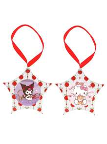 Sanrio 500Pcs/Set Hello Kittys Decorative Stickers Cartoon Kuromi DIY Decals Decorative Seal Stickers Labels Encouragement Stickers Gifts(Some Parts May Be Random)