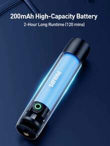 PHILIPS 1pc UV LED Nail Lamp, Fast Curing Gel Nail Polish, Multifunctional Laser Cat Toy, Bill Detector, Nail Lamp, Cat Grass Lamp - Multicolor - View 6