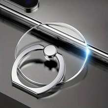 2pcs/5pcs Acrylic Phone Ring Holder Stand, Waterproof 360° Rotatable Stand With Vertical Flip, For Smartphones Compatible With IPhone, Android Phone, Gift For Birthday, Family, Friends Finger Ring Holder, Phone Grip, Phone Accessories - Multicolor - View 7