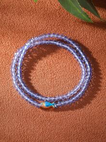 Beaded Fish Bracelet, Bohemian Style, Ocean Wave Design, Suitable For Vacation And Daily Wear - Beach Fish Bracelet - View 4