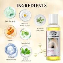 MOOYAM 110ML Aceite radiante para piel oscura, Aceite radiante amarillo con Salicilato de sodio y Hialuronato de sodio, Aceite exfoliante de fuerza extra, Solución exfoliante y peeling para el Body en todo tipo de piel
