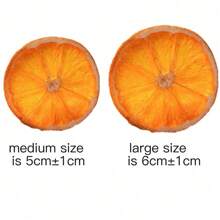 Artificial Dried Orange Slices, Suitable For Making Candles, Crafts, Decoration, Aromatherapy DIY, Handmade Soap, Event Decor, Cocktails Garnish , Home Decor For Living Room, Bedroom, Office,Halloween Decor