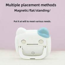 1 pieza Temporizador de estudiante, diseño silencioso para estudiar, escribir, aprender, autodisciplina de niños, cuenta regresiva para cocina, escritorio, administración del tiempo, decoración de habitación reloj digital, reloj despertador, decoración de dormitorio, decoración de vuelta al colegio, decoración escolar, sorpresa escolar