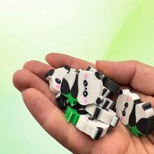 50PCS Cute Panda Shaped Eraser With Random Color - Soft Furry Bamboo Leaf Pattern In Black And White Design, Suitable For Classroom Rewards, Party Gifts And School Supplies, Panda Theme Gifts For Office Supplies, School Supplies, Office Decoration, Back To School Supplies, School Prizes, A Good Choice For Family And Friends, Graduation Season Gifts 50pcs/30pcs/20pcs/10pcs/5pcs (Color Style Random)