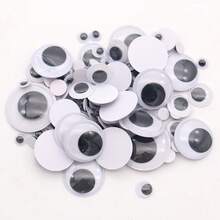 6-25mm Self Adhesive Googly Wiggle Eyes Assorted Size 6 Mm 8 Mm 10 Mm 12 Mm For DIY Art Craft Sticker Eyes Painting Accessories Craft Supplies - Multicolor - View 14