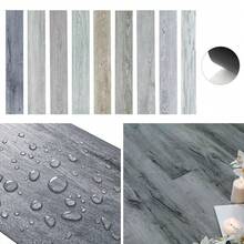 AceHome 36Pcs PVC Self-Adhesive Wood Design Coverings Planks For DIY Home Decor - Cool Grey - View 9