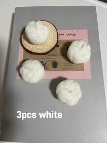 6pcs/3pcs/1pc Large Size, New Peony Scented Candles Set, Handmade Candles, Flower Shape Candles For Home Decor, Dining Table, Room, Bedroom, Birthday, Party, Wedding, Gifts, Holiday Decorations