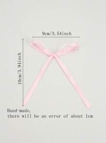 20pcs Ribbon Bow Floral Gifts Packaging, Cake Decoration, Handmade Sewing Accessories Bows, DIY Jewelry Hair Accessories