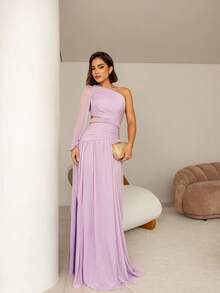 Bridesmaid Dresses - Lilac - View 4