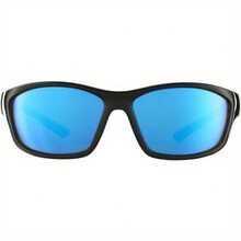 Local Warehouse-  Italy Made W. High Performance Plastic Lens Option Bnus Corning Glass Lens Glasses For Men And Women - B7248-black/BlueFlashNon-polarized - View 1