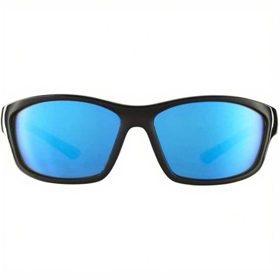 Local Warehouse-  Italy Made W. High Performance Plastic Lens Option Bnus Corning Glass Lens Glasses For Men And Women - B7248-black/BlueFlashNon-polarized - View 1