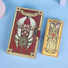 1 套库洛牌 - - 魔法少女 - 各种旋转设计、动漫商品、占卜卡、节日/生日礼物、万圣节、圣诞节、礼物、玩具、游戏