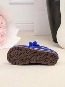 Fashion Children Flat Shoes, New Girls Bowknot Casual Shoes, Girls Spring Shoes