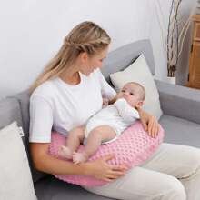 Oreiller de grossesse, oreiller de soutien lombaire pour le sommeil sur le côté, oreiller de soutien du ventre pour le sommeil sur le côté, coussin lombaire de soutien du ventre pour la mère enceinte dormant sur le côté, oreiller d'allaitement, oreiller en forme de U détachable et lavable, oreiller d'allaitement en forme de U, oreiller de soutien lombaire, soutien du ventre et protection lombaire pour le sommeil sur le côté pendant la grossesse