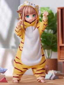 "My Cat Girl Is A Cute Girl" Figure Smartphone Stand With Interchangeable Face Parts - Anime Character PC Case/Car Mount/Desk Deco Oshikatsu Goods Cute Interior Cosplay Accessories Moe Goods (Anime Phone Stand/Otaku Deco/Funny Face Art)