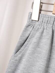 3 Pcs Boys' Casual Street Style Slant Pocket Shorts, Comfortable For Daily, Sports, Leisure And Holiday
