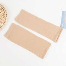 1双迷你压缩腿套，小腿压缩袜，腿部塑形袜，覆盖膝盖，略带弹性，透气，吸湿排汗，适合户外活动、健身、跑步、徒步、骑行，全年皆可穿着，圣诞礼物