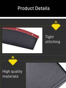 1/2 szt. wypełniacz szczelin samochodowych, syntetyczna skórzana torba do przechowywania fotela samochodowego, kieszeń szczelinowa, pudełko do przechowywania fotela samochodowego do przechowywania telefonów komórkowych, okularów przeciwsłonecznych, kluczy, praktyczne akcesoria samochodowe, przechowywanie i organizacja w garażu, regulowana torba do przechowywania, pudełko do przechowywania szczelin przedniego fotela samochodowego - Wielokolorowe - Zobacz 6