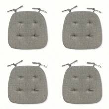 1pc Solid Color Anti-Slip Chair Cushion Pad - Universal Fit Cushion, Four Seasons, Easy To Clean, Home Dining Chair Mat - Essential Home Supplies Seat Cushion Chair Pillow Cushions Office Chair Gaming Chair