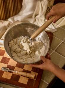 Cirelle Kit de Danish Dough Whisk com Lâmina de Pão, incluindo 9 Peças, 5 Lâminas de Reposição, Raspador de Massa, Cobertura Protetora de Couro, Ferramentas para Fazer Pão, Conjunto de Facas de Pontuação para Pão, para Pastelaria, Bolo, Sobremesa, Sourdough, Pizza, Ferramentas de Cozinha para Cozimento