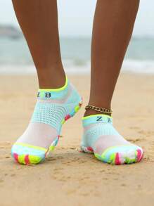 Couples' Water Shoes For Barefoot Lovers, Soft-Soled Beach Shoes For Swimming & Diving, Breathable Quick-Dry Outdoor Summer Sandals, Non-Slip Fishing Water Shoes