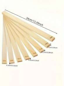 2/4/6/8/10 قطعة أدوات وإمدادات الفخار - أدوات وإمدادات الطين الفخاري عصا التشكيل والدليل - غير مشحونة، قضبان سمك البوليمر الطين، أسطوانة الألواح وأداة النمذجة اليدوية، مجموعة أدوات الفخار والنحت - أسطوانة الطين، قضبان الدليل والدبوس للتحكم الدقيق في السمك