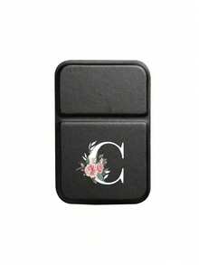 1 chiếc gương trang điểm mini gấp gọn cầm tay, in hình hoa hồng và chữ cái trắng từ A-Z, có chân đế, gương trang điểm du lịch, sản phẩm làm đẹp, gương trang điểm để bàn, gương gấp hình chữ nhật nhỏ gọn, tối giản và thời trang, gương trang điểm tiện lợi khi đi du lịch, món quà tốt nhất cho mẹ và giáo viên. - màu đen - Xem 30