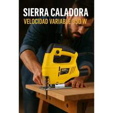 Sierra Caladora Profesional 350 W Adir 811 – Herramienta Eléctrica de Corte Preciso - Multicolor - Ver 3