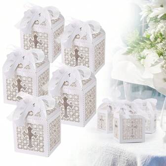 50件装，糖果礼盒，生日洗礼装饰礼盒，小型企业用品，包装盒，婚礼装饰，婚礼，礼盒，婚礼用品，婚礼回礼，礼盒，婚礼招待会装饰