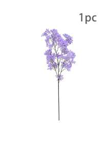 Grandes tiges artificielles de fleurs de cerisier pourpres de 35 po (88 cm), fleurs de lilas réalistes pour la décoration intérieure/extérieure, mariages, salles, ornements, festivals et décoration de la maison. Décoration saisonnière de printemps et d'été.
