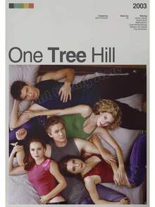 1pc Phim truyền hình cổ điển One Tree Hill Áp phích phim tranh vải Canvas Tranh nghệ thuật treo tường thẩm mỹ Trang trí phòng ký túc xá Quà tặng ngày lễ & sinh nhật, Trang trí văn phòng Sắp xếp tác phẩm nghệ thuật Khung tùy chọn - Nhiều màu - Xem 18