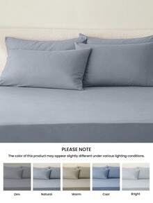 1 Stück einfarbiger Kissenbezug, ohne Kissenfüllung, Oeko-Tex zertifiziert, weicher Kissenbezug, knitterfrei, farbbeständig, weich und atmungsaktiv, ohne Füllung, maschinenwaschbar, Oeko-Tex zertifiziert